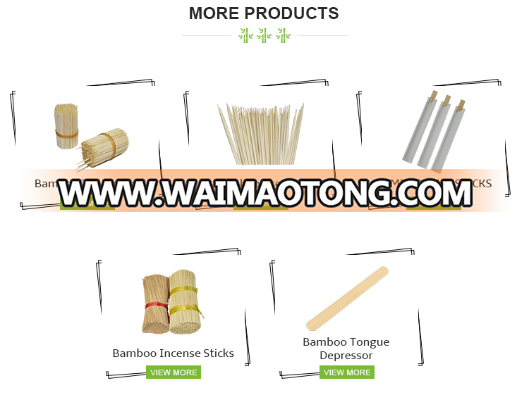 Pollution-free reusable bulk chopsticks bamboo chopsticks for bbq