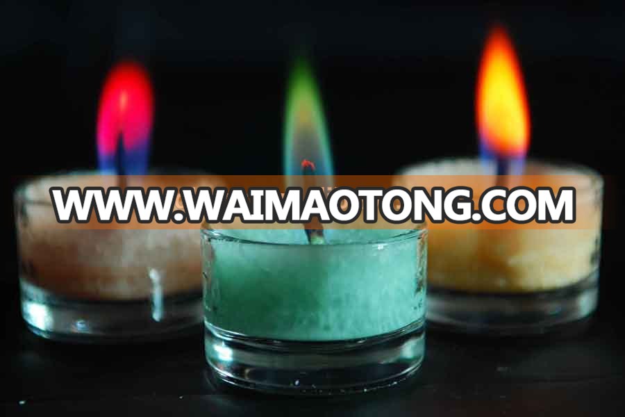 Romantic color flame tealight candles for wedding decoration