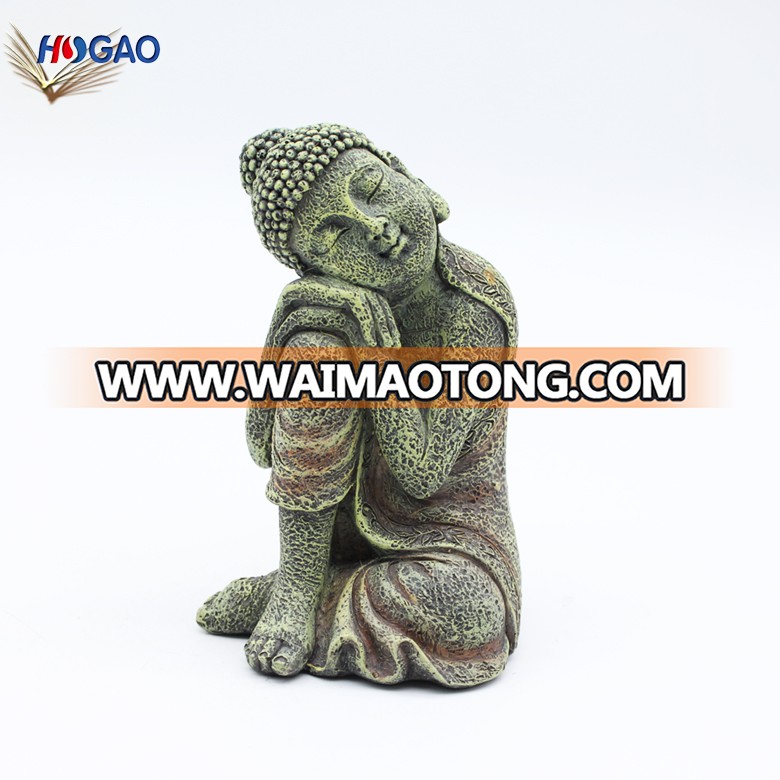 OEM wholesale decorative figurine  statue home decor resin Buddha statue