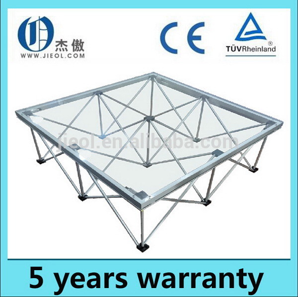 High quality classic design aluminum outdoor folding stage