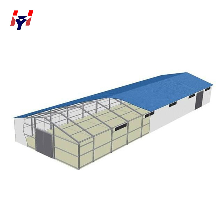 Galvanized Steel Structure Prefabricated Warehouse With CE Certificate