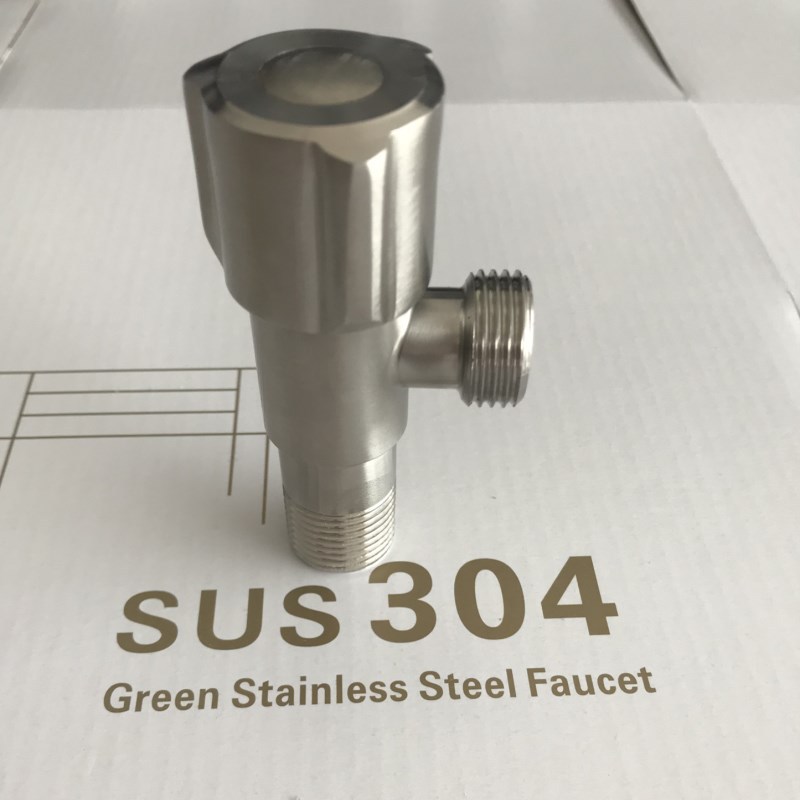 China toilet stainless steel 304 angle valve for sanitary ware washing machine