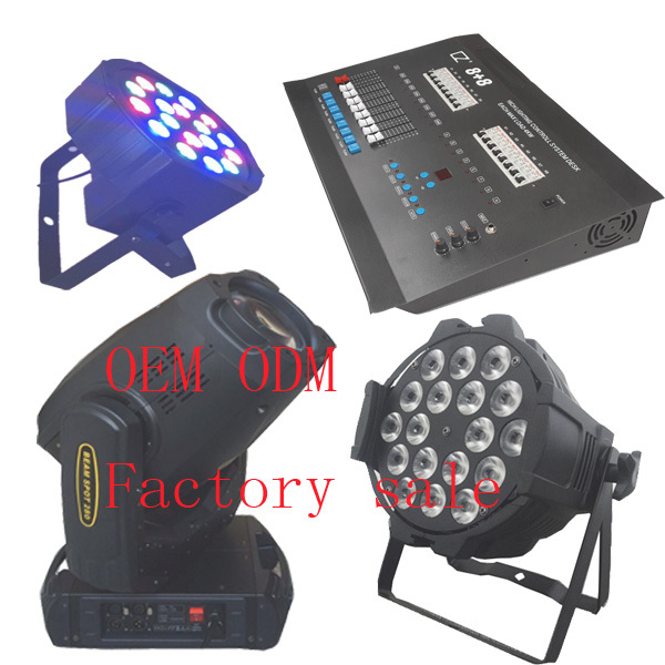 13CH 324W RGBW DMX 512 Moving head GuangZhou factory led stage lighting equipment