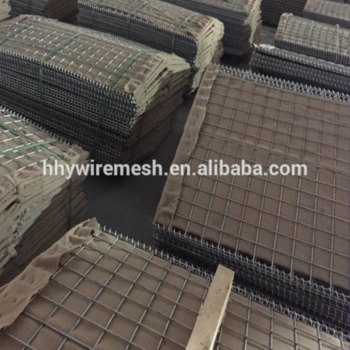 high quality low carbon steel wire fence waterproof military hesco barrier