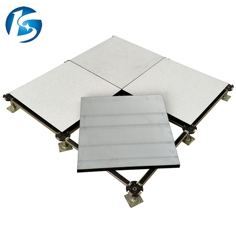 Latest style high quality homogeneous raised access floor tiles