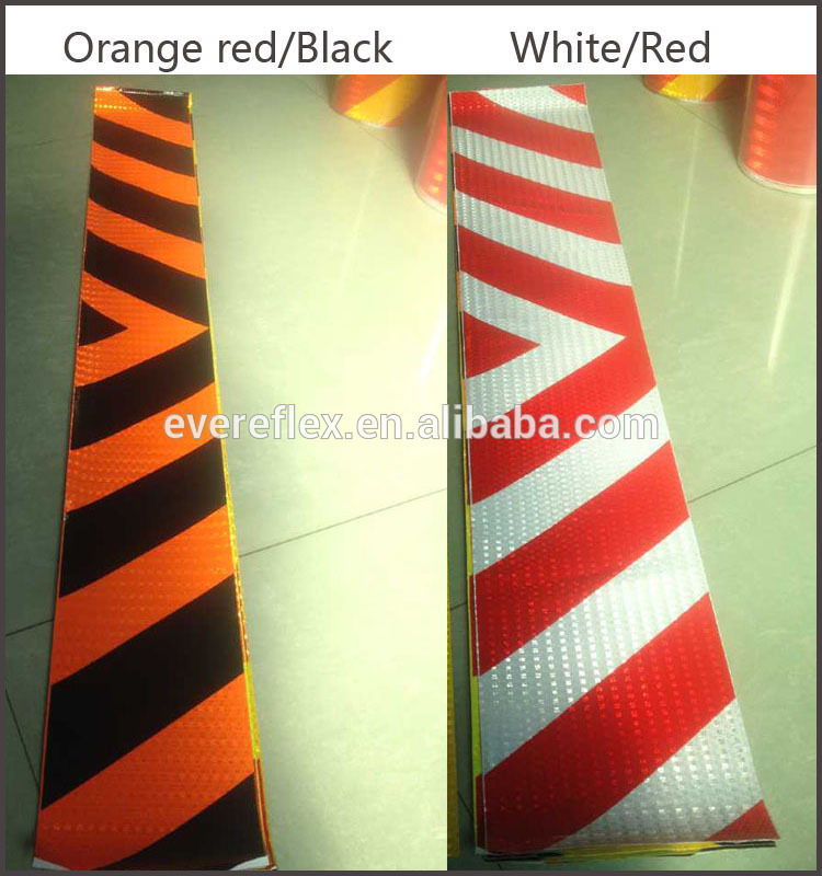 PVC Sparkle Reflective Chevron Striping for Vehicles