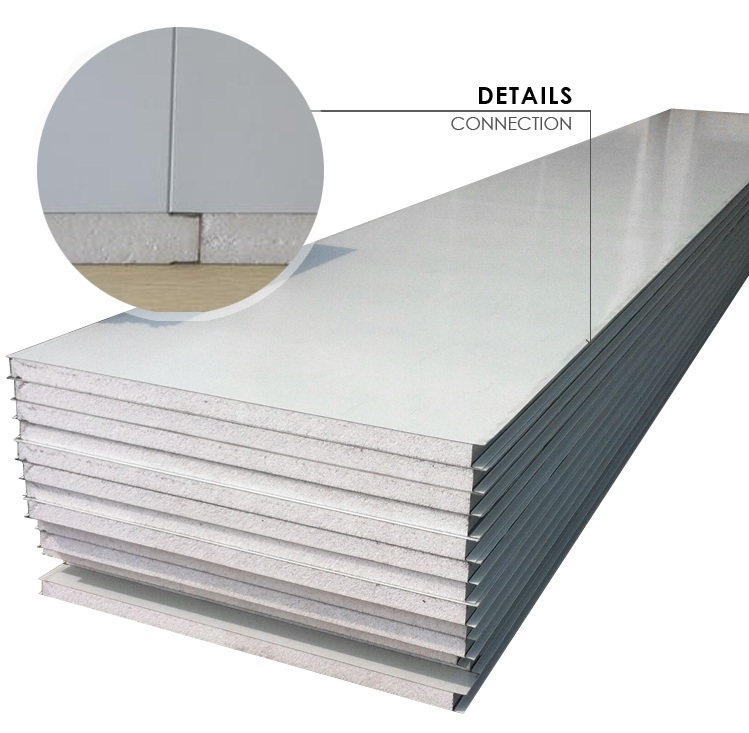 Construction Insulation prefab esp sandwich panel for ceiling