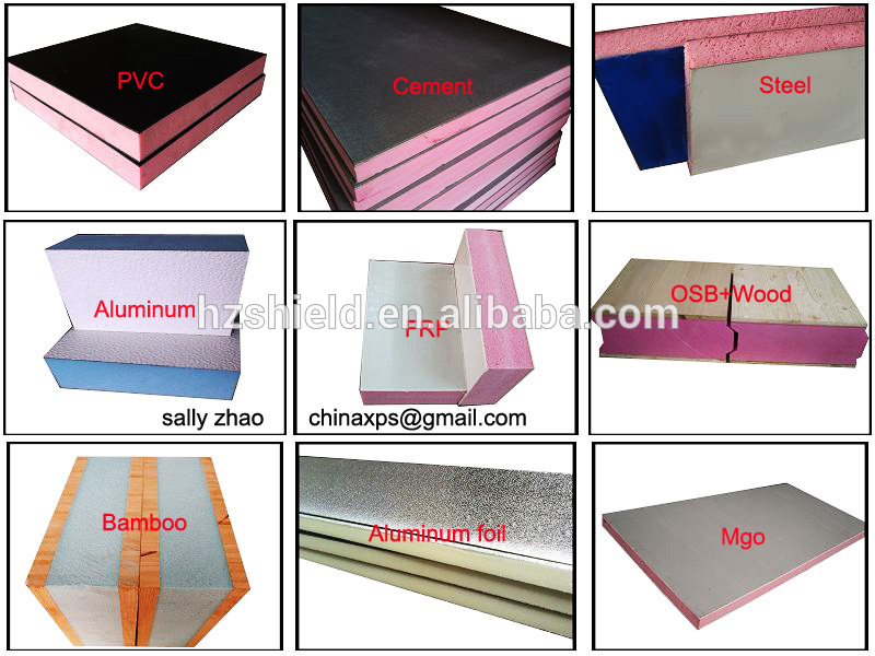 Xps fiber cement sandwich panel