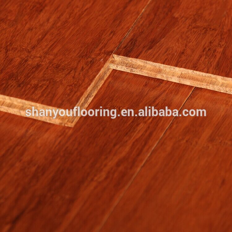 click lock or T&G Mahogany strand woven Bamboo flooring