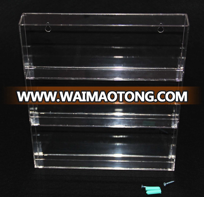 Wholesale custom transparent e-liquid acrylic display stand for e liquid bottles