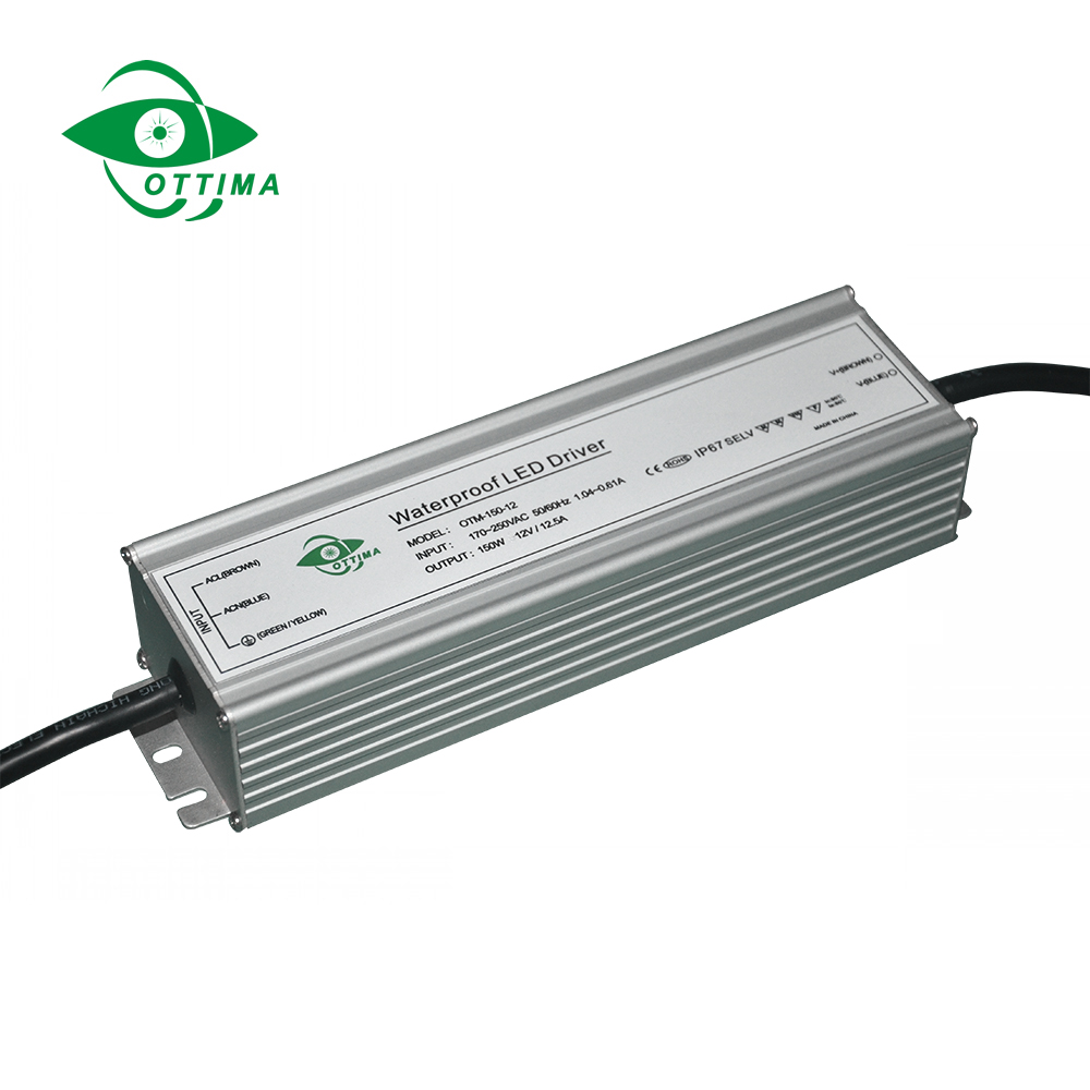 constant voltage 60w 12v IP67 led driver waterproof 100-240vac to 12v for led strip lighting power