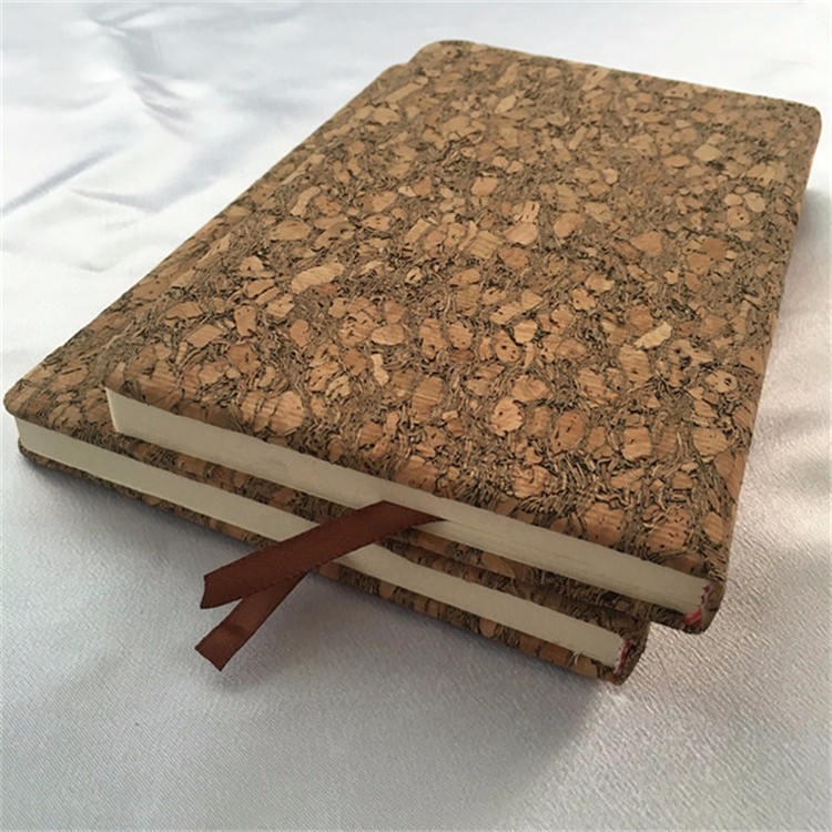 China New Design Cork Cover Recycled Notebook