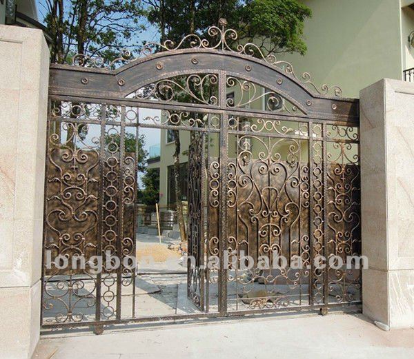 Top-selling newest wrought iron entrance gates