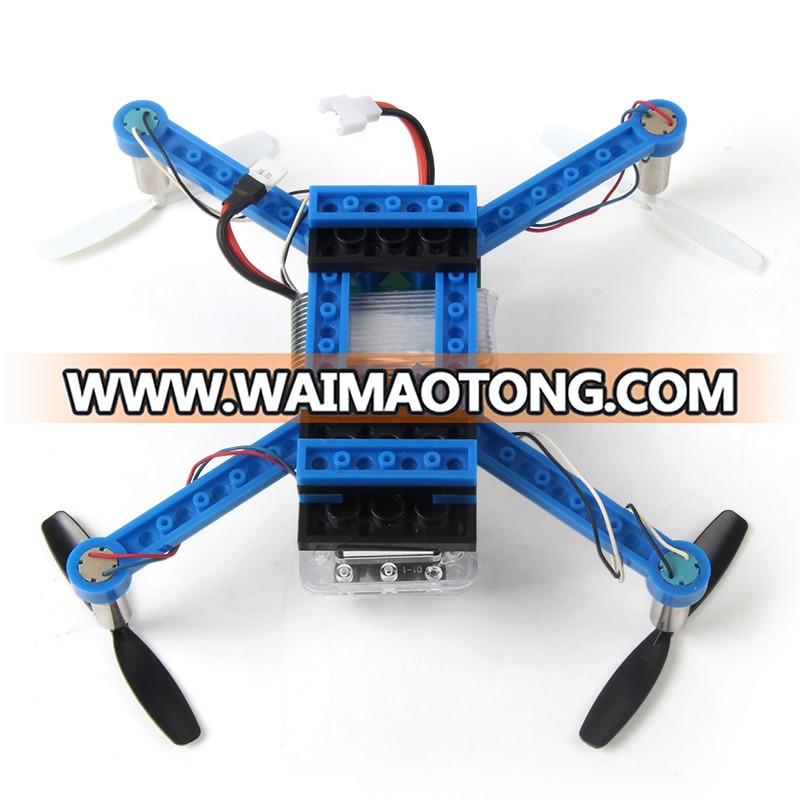 DIY RC Quadcopter,BLOCKS X-101 2.4G 6-axis Gyro Mini DIY Building Block RC Quadcopter