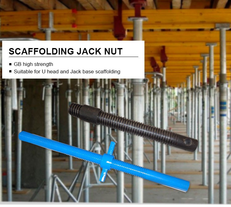 Spot supply galvanized steel jack nut