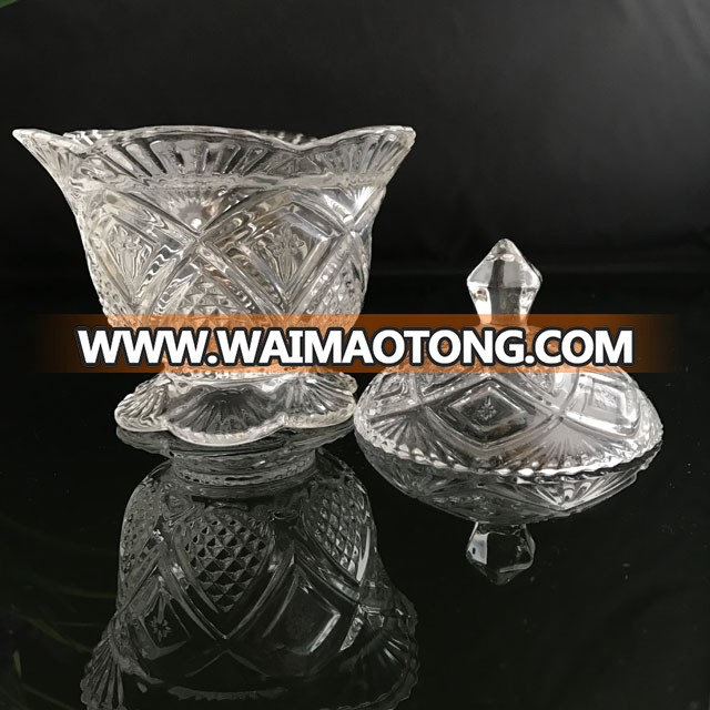 Vase shape crystal candy jar small thing box