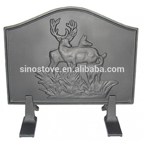 Fireplace accessories cast iron firebacks