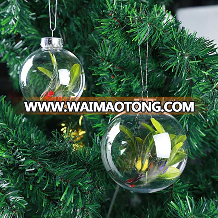 Melody DIY Shatterproof Baubles Plastic ball Chinese Christmas tree ornament