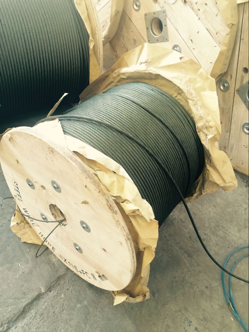 Galv. 8*19S+FC 13MM STEEL WIRE ROPE