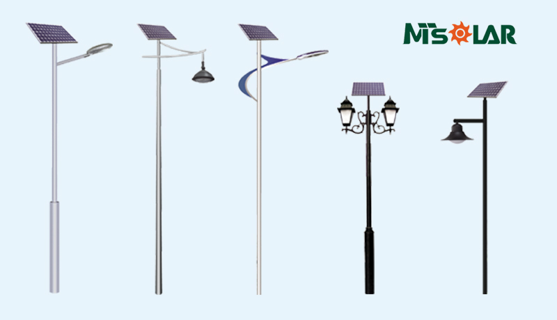 China landscape Outdoor 3.5M 15W LED Garden solar light