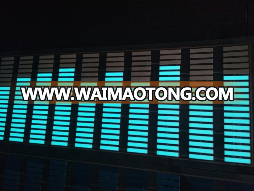 Transparent light el car stickers car equalizer