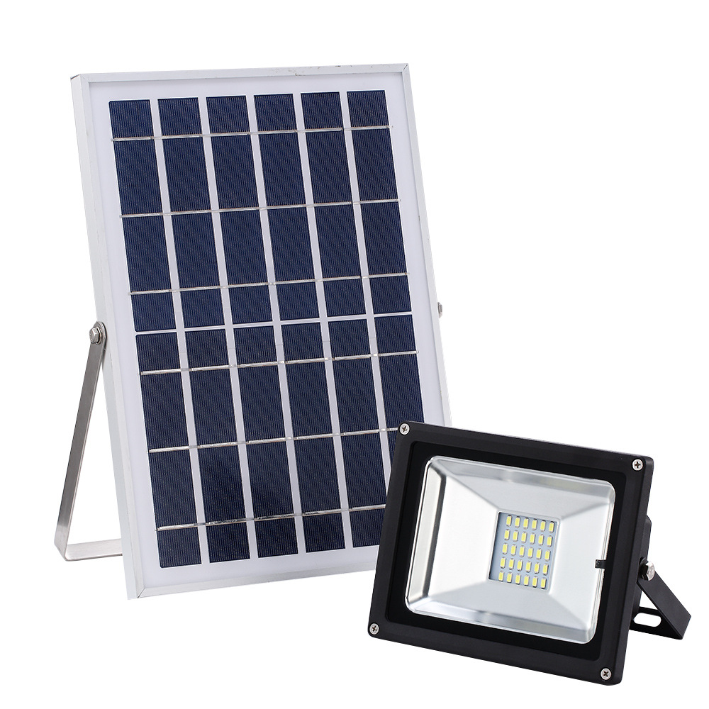 Waterproof 30w 50w Solar panel led light , solar led powered flood lights outdoor for Home, Garden ,Pool