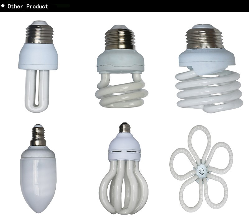 2U Energy Saving Bulbs Lighting Bulbs Factory OEM E27 PP PC PBT Plastic Parts 3000H Africa Bulb