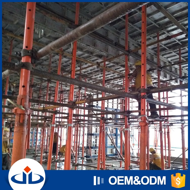 Load capacity prop jack scaffolding shoring supporting for High Rising Building