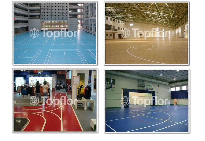 PVC Fitness Floor/Fitness Carpet for Gym