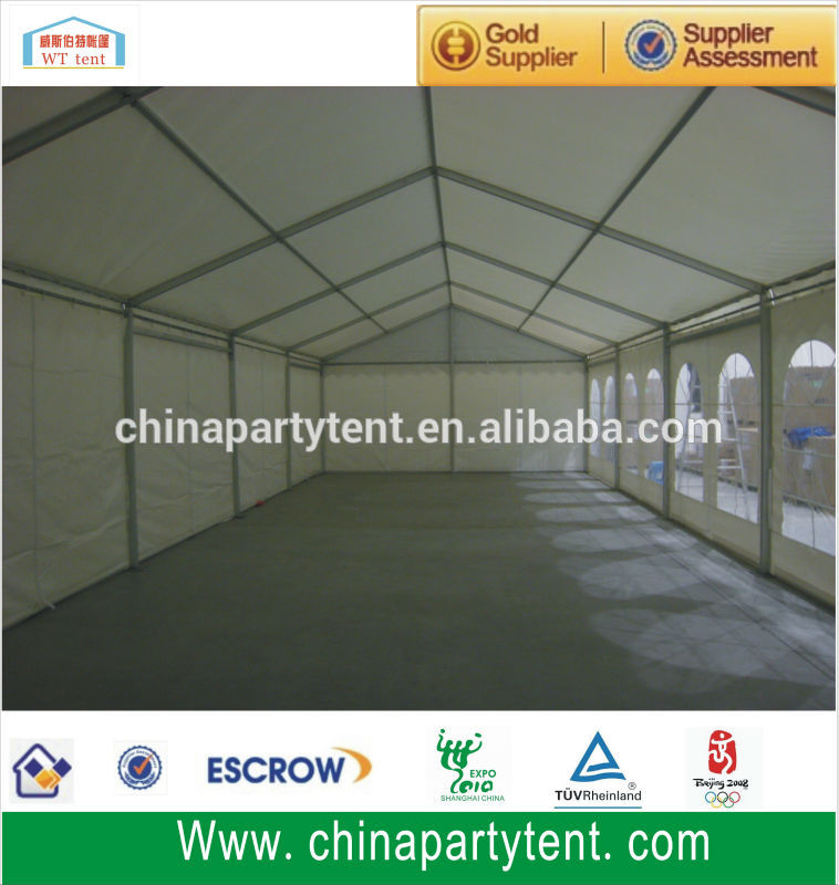 Temporary Storage Warehouse aluminum mainframe structure marquee Roof Top Tents