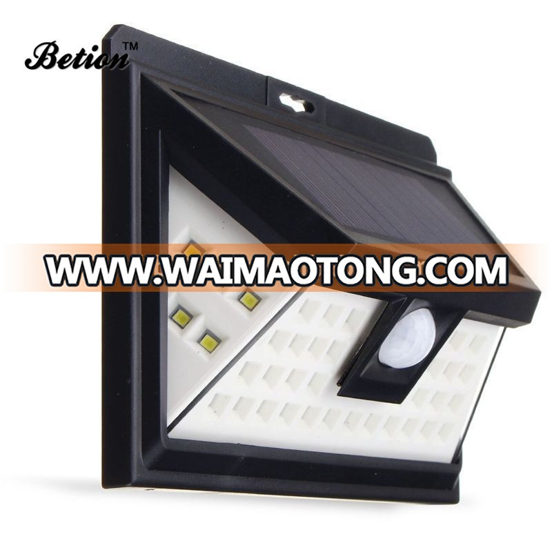 44-LED-Solar Light Outdoor Waterproof Garden PIR Motion Sensor Solar Power security wall light