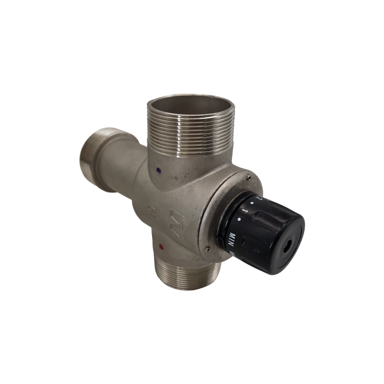 Thermostatic expansion automatic bath mixing valve