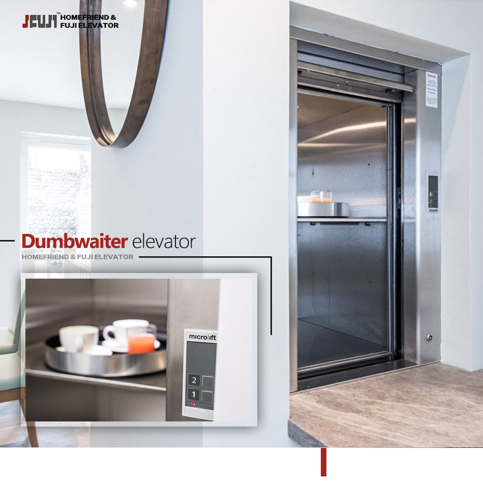 ISO CE VVVF dumbwaiter elevator AC drive type rated load 100-300 kg /dumbwaiter elevator / dumbwaiter price