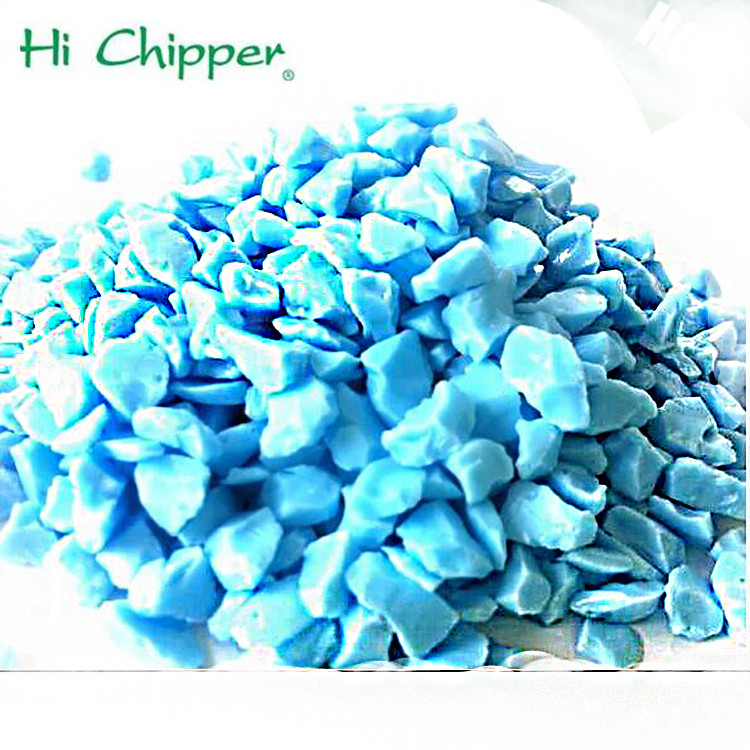 Opaque colorful colored crushed glass products for sale