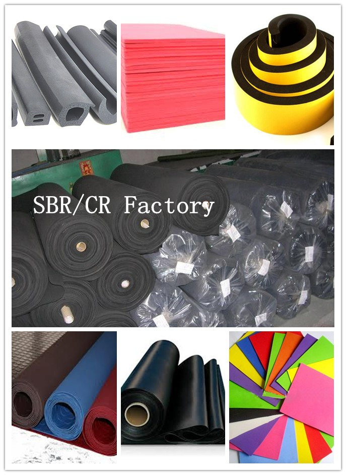 Styrene Butadiene Rubber foam roll/SBR foam