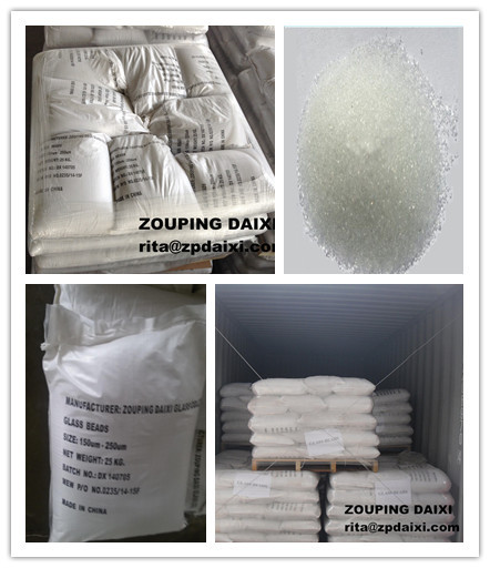 China manufacturer media Abrasive grinding glass beads