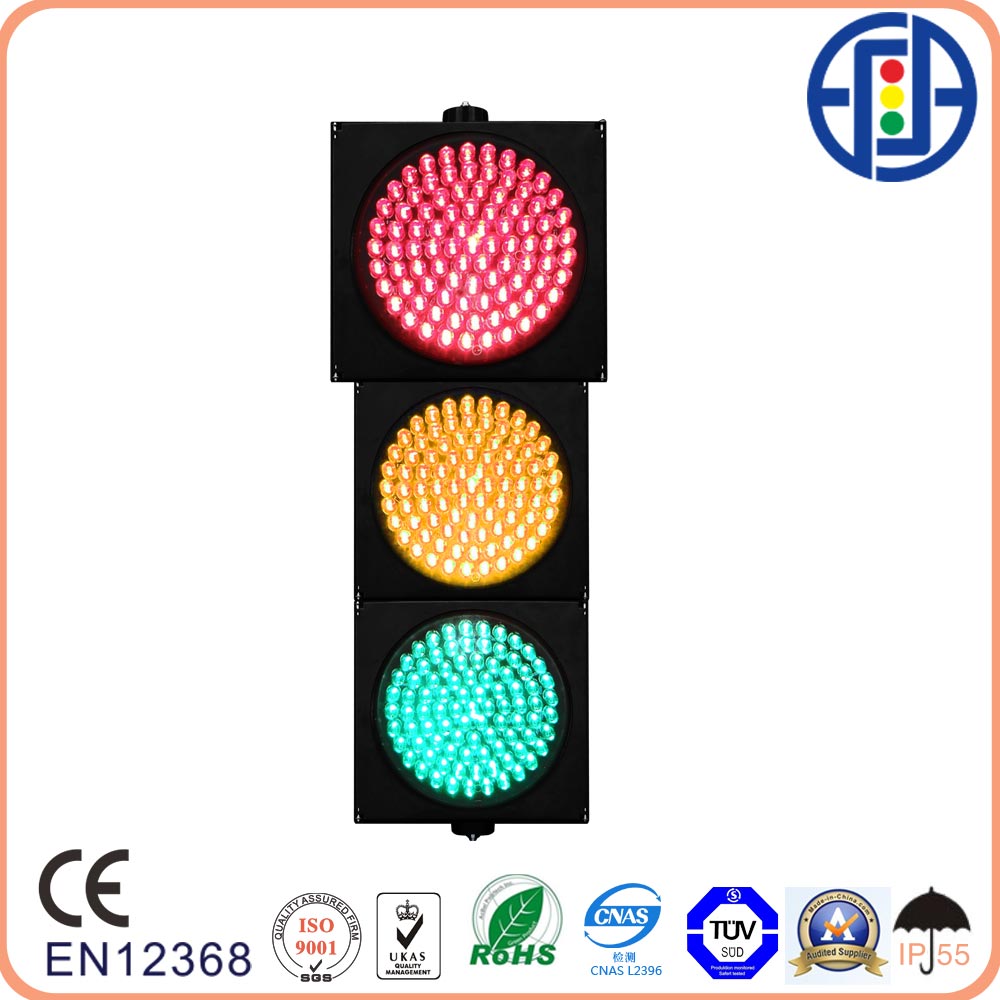 300mm Red +200mm Yellow & Green Crossroad Traffic Signal Light