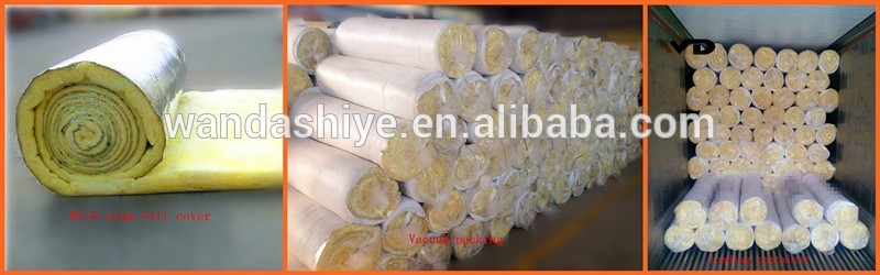 High r value aluminum ceiling bubble foil glass wool insulation