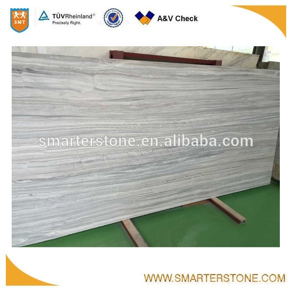 Wooden vein arctic gray granite for projects Misty Juparana 2.7 g / cm3