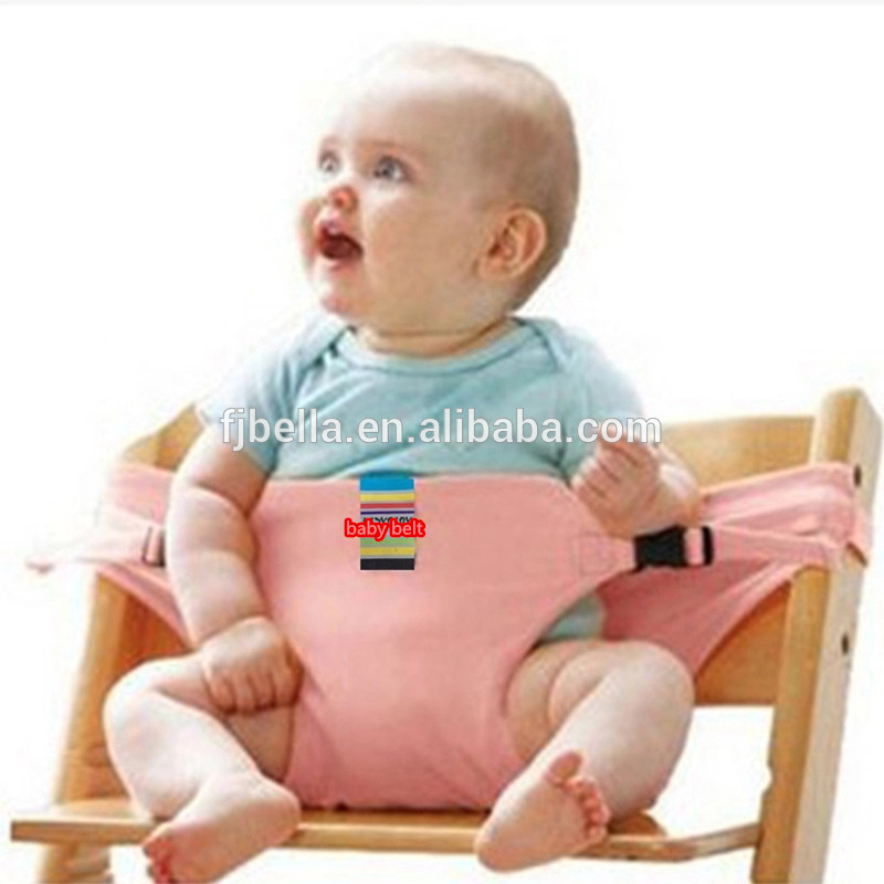 Bella Portable Folding Dinning Feeding Highchair Baby Infant Safelty Seat chair belt