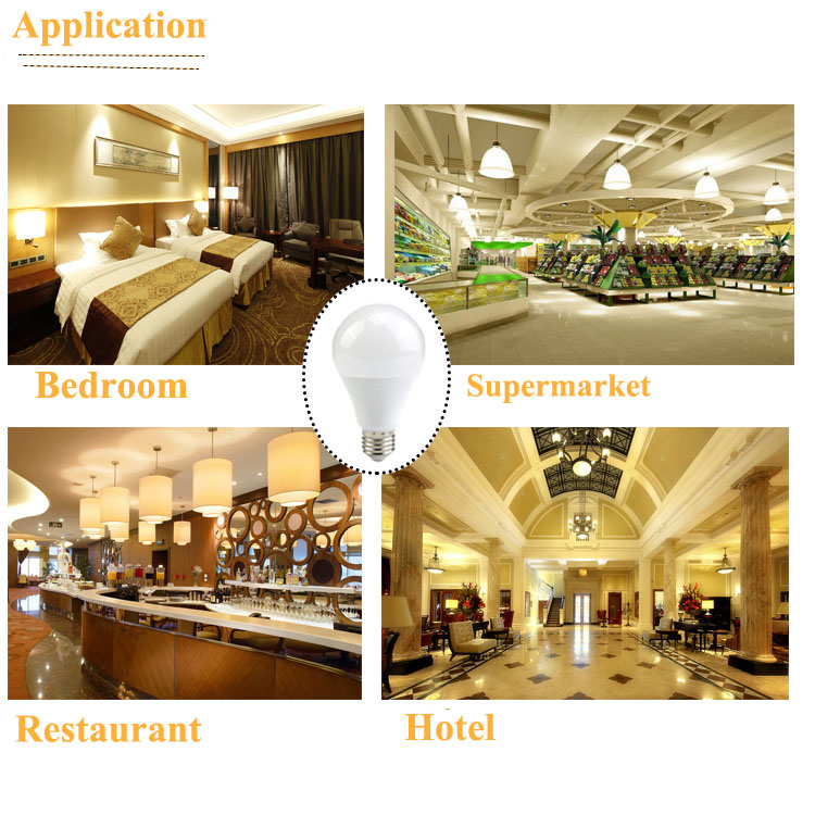 E27 Lamp 3W 5W 7W 9W 12W 100-240V High Brightness Led Light for Home Lighting Warm Cold White