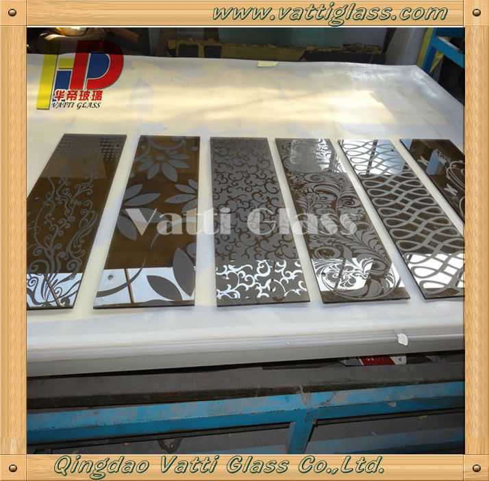 Tempered Glass for Building and furniture sauna door glass etched glass