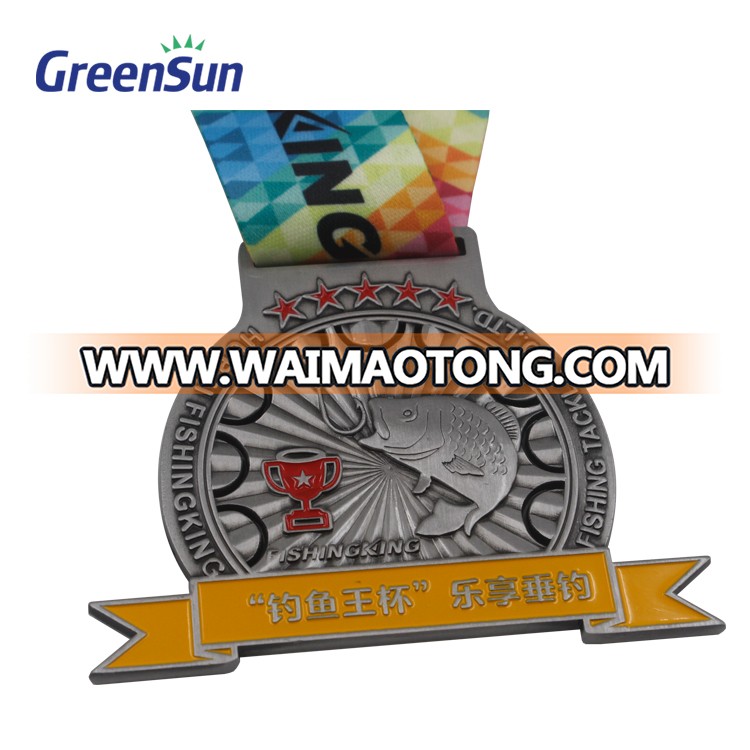 Wholesale Custom Design Blank Sports Running Metal Medal