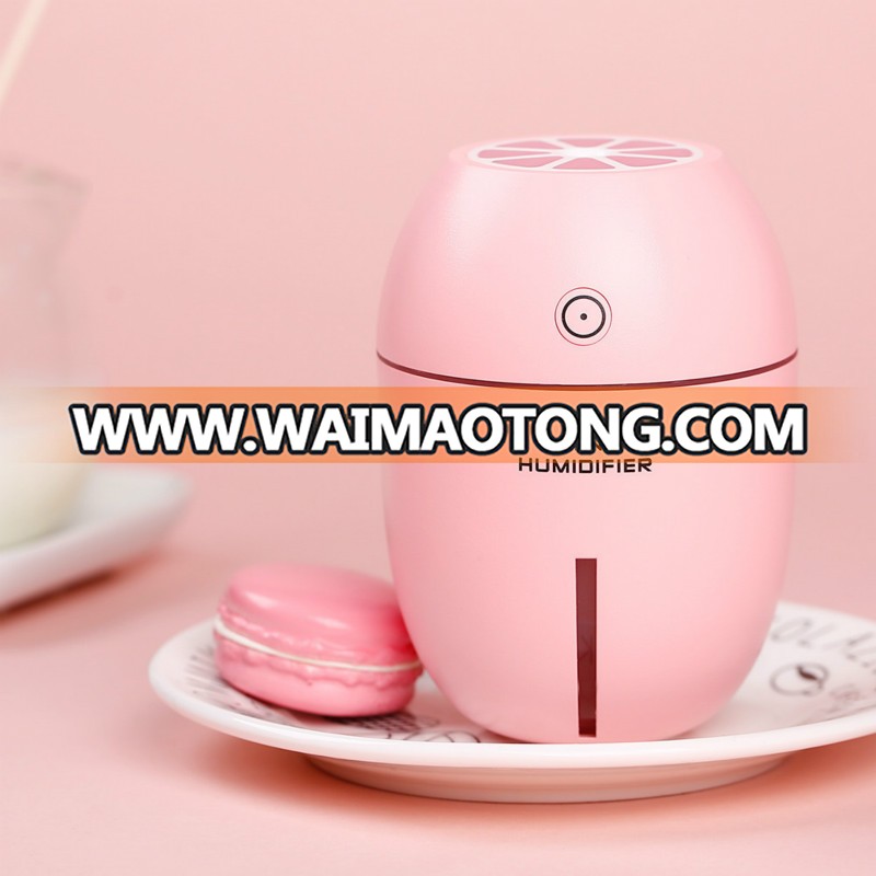 180ml Lemon Humidifier Usb Aromatherapy Machine Mini Home Car Office Fruit Led Atomizer Ultrasonic