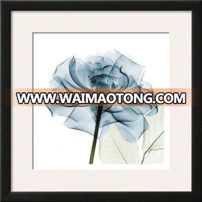 digital printing canvas framed and card paper Home Decor Wall art painting by machine blue rose designs