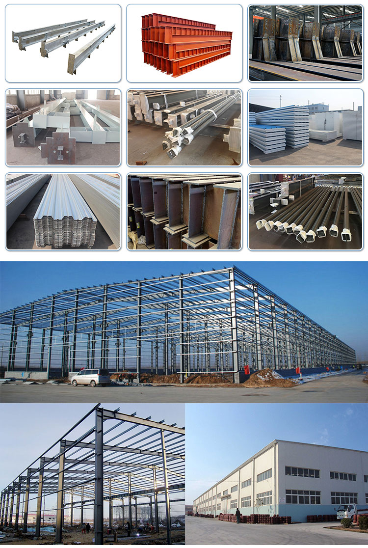 Prefabricated Large Span Warehouse Steel Structure