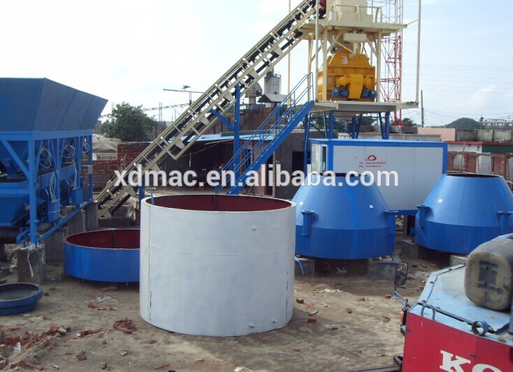 HZS50 Concrete Mixing Plant Concrete Mixer Plant Price