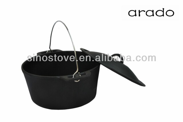 Pre-seasoned Cast Iron stew pot