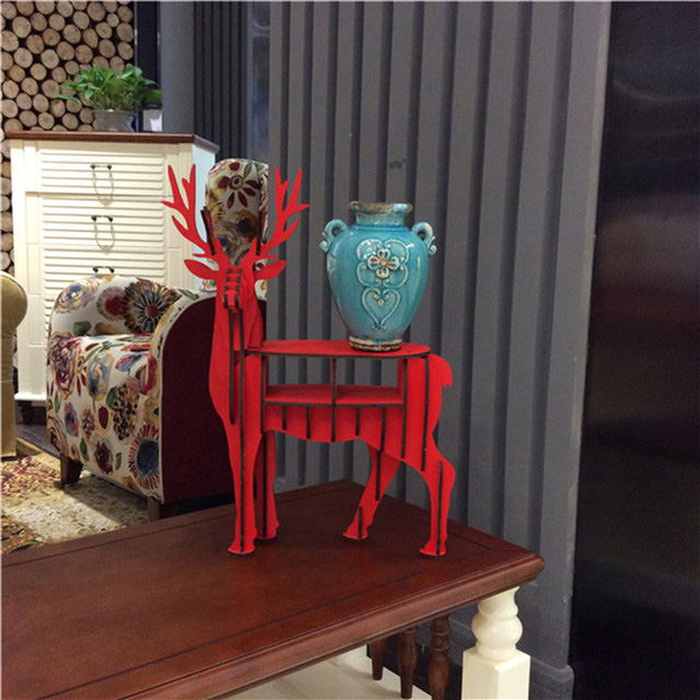 reindeer table decoration for christmas