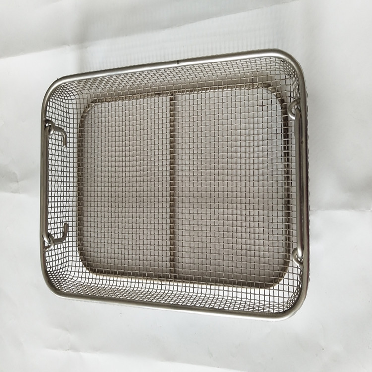 stainless steel wire mesh basket sterilization basket